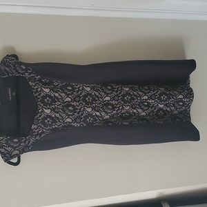 Cytnia Rowley black dress with lace